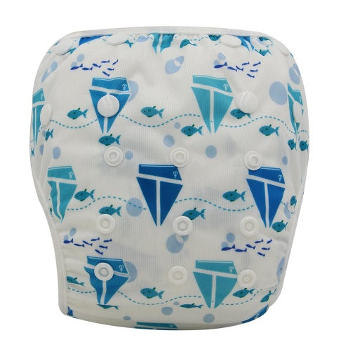 ✨ Luxe Adjustable Waterproof Swim Diaper – Reusable & Leak-Proof ✨