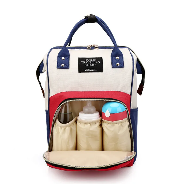 Stay organised on the go with our stylish, waterproof diaper backpack. Spacious compartments for all your baby essentials!