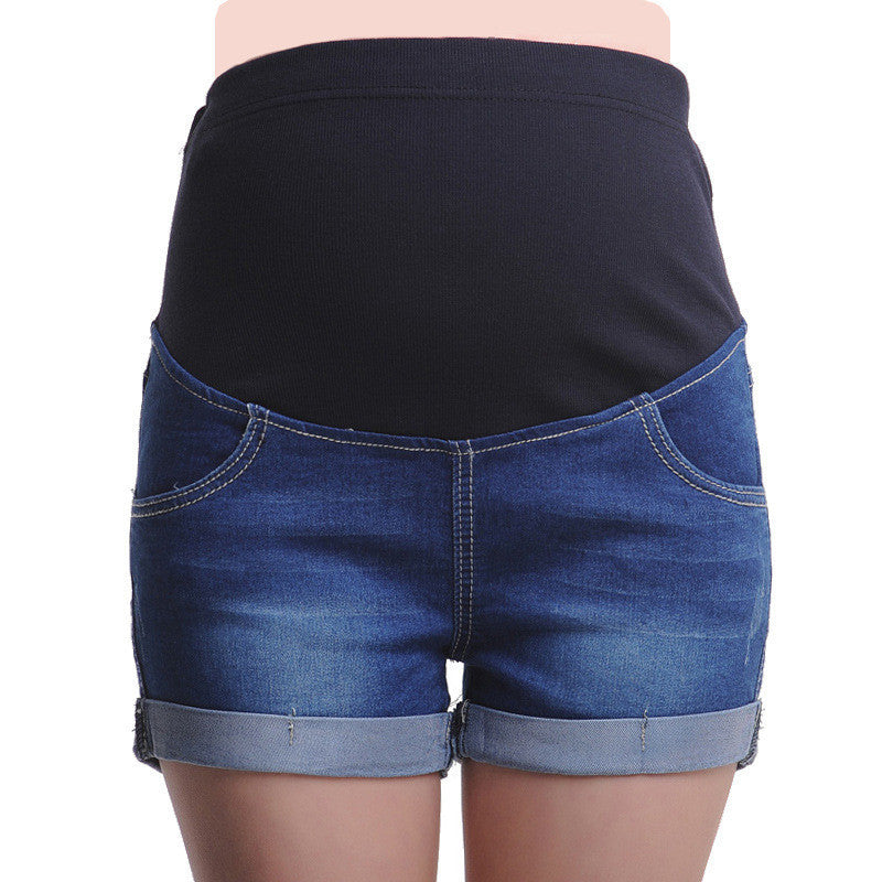 Stay stylish and comfortable with our Maternity Denim Shorts β breathable, stretchy, and designed for growing bumps. Perfect for everyday wear!