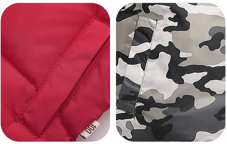 Keep your child cozy and stylish with this ultra-warm, reversible puffer jacket. Windproof, water-resistant & lightweight for all-day comfort.