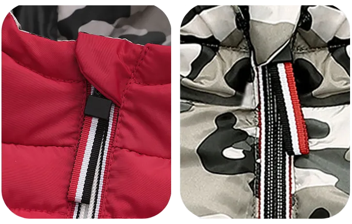 Keep your child cozy and stylish with this ultra-warm, reversible puffer jacket. Windproof, water-resistant & lightweight for all-day comfort.