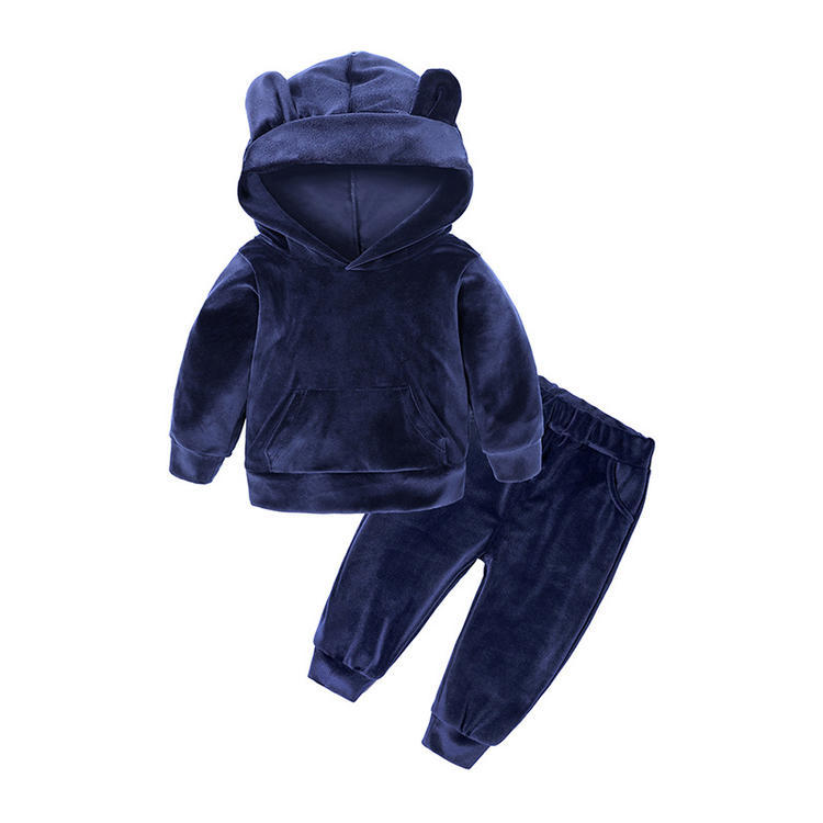 Keep your child warm & stylish with our luxe velour hoodie & jogger set. Plush, breathable & cozy for all-day comfort. Available now at Nova Bebe!