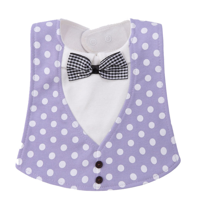 ✨ Luxe Gentleman Tuxedo Bib – Elegant & Waterproof Baby Bib ✨