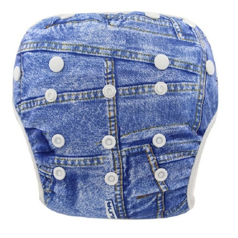 ✨ Luxe Adjustable Waterproof Swim Diaper – Reusable & Leak-Proof ✨