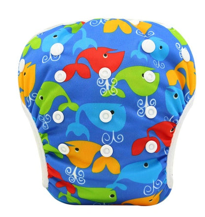 ✨ Luxe Adjustable Waterproof Swim Diaper – Reusable & Leak-Proof ✨