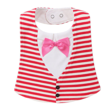 ✨ Luxe Gentleman Tuxedo Bib – Elegant & Waterproof Baby Bib ✨