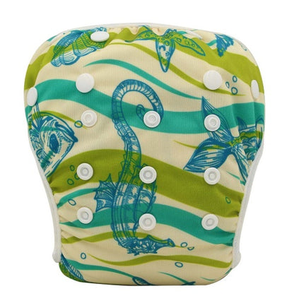 ✨ Luxe Adjustable Waterproof Swim Diaper – Reusable & Leak-Proof ✨