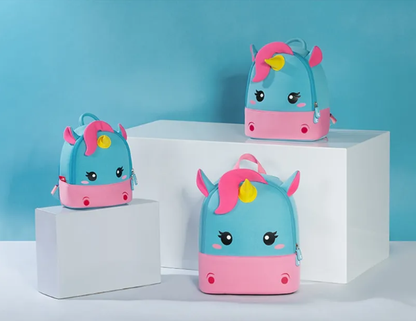 Make school fun with this adorable kids' backpack! Lightweight, waterproof, and perfect for school & daycare. Cute unicorn, bear & horse designs!