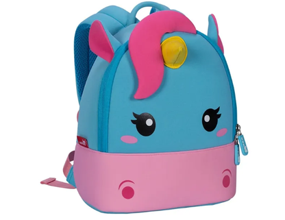 Make school fun with this adorable kids' backpack! Lightweight, waterproof, and perfect for school & daycare. Cute unicorn, bear & horse designs!