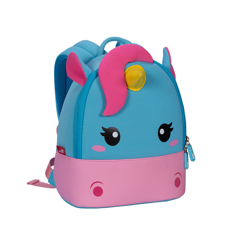 Make school fun with this adorable kids' backpack! Lightweight, waterproof, and perfect for school & daycare. Cute unicorn, bear & horse designs!