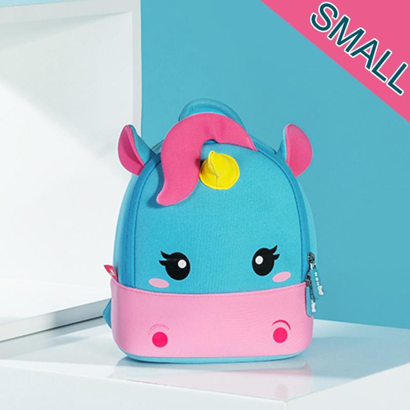 Make school fun with this adorable kids' backpack! Lightweight, waterproof, and perfect for school & daycare. Cute unicorn, bear & horse designs!
