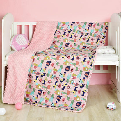Wrap your little one in comfort with our premium double-layer cotton baby blanket. Ultra-soft, breathable & hypoallergenic. Perfect for cuddles, stroller outings & nurseries!