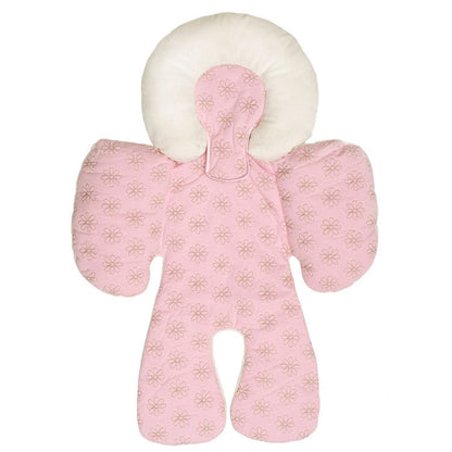 Ensure ultimate comfort & safety with the Luxe Baby Head & Body Support Cushion. Breathable, ergonomic & ultra-soft, perfect for strollers & car seats. 