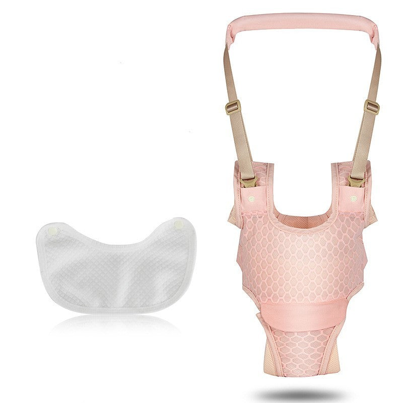 Help your baby walk confidently with the Luxe Baby Walking Harness! Ergonomic, breathable & adjustable, this premium walking assistant ensures safety & comfort.