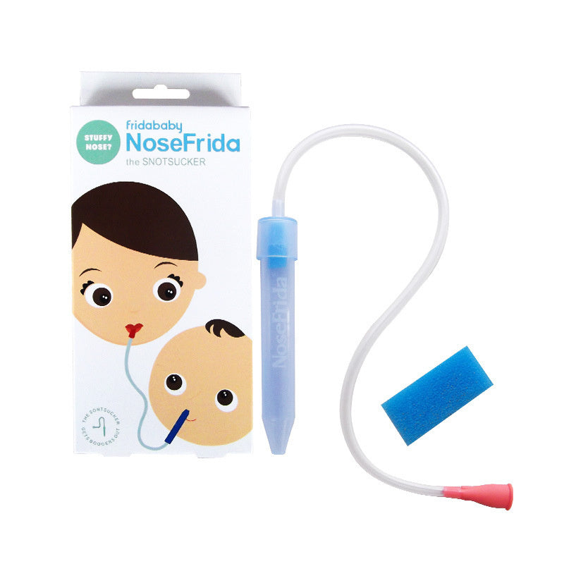 Say goodbye to baby congestion with the doctor-recommended FridaBaby NoseFrida! A safe, hygienic, and non-invasive nasal aspirator designed for newborns and toddlers. Easy to clean & BPA-free!