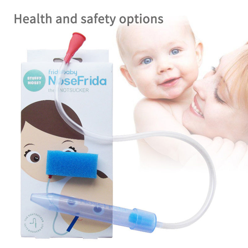Say goodbye to baby congestion with the doctor-recommended FridaBaby NoseFrida! A safe, hygienic, and non-invasive nasal aspirator designed for newborns and toddlers. Easy to clean & BPA-free!