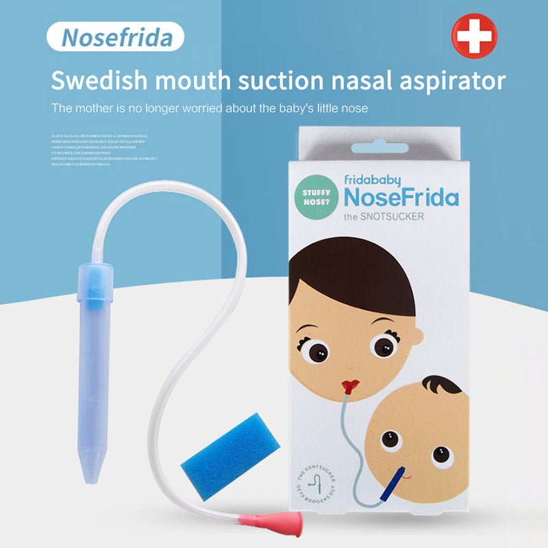 Say goodbye to baby congestion with the doctor-recommended FridaBaby NoseFrida! A safe, hygienic, and non-invasive nasal aspirator designed for newborns and toddlers. Easy to clean & BPA-free!