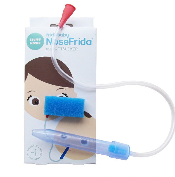 Say goodbye to baby congestion with the doctor-recommended FridaBaby NoseFrida! A safe, hygienic, and non-invasive nasal aspirator designed for newborns and toddlers. Easy to clean & BPA-free!