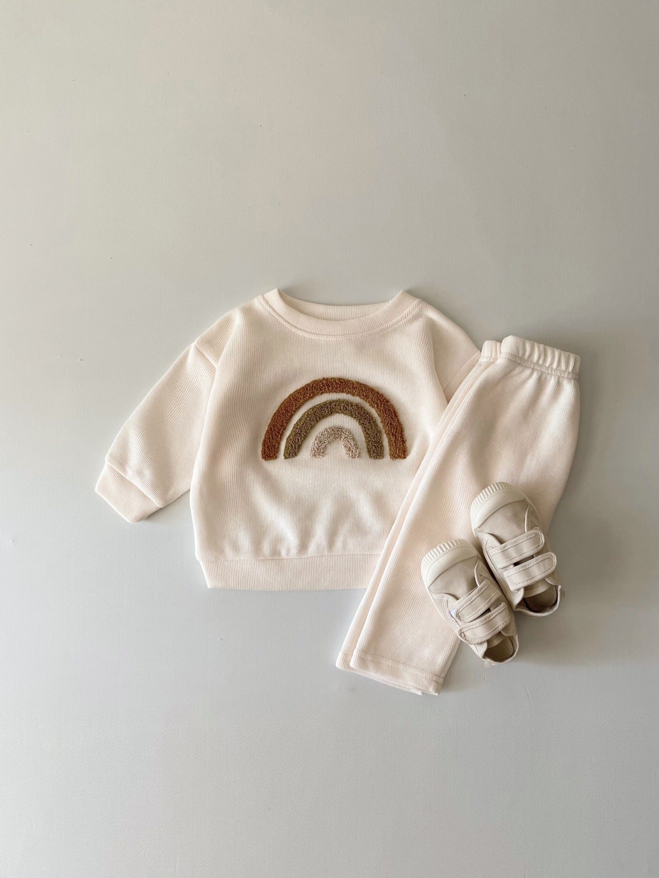 Keep your baby warm & stylish with this adorable two-piece outfit. Soft, breathable & perfect for all-day comfort!
