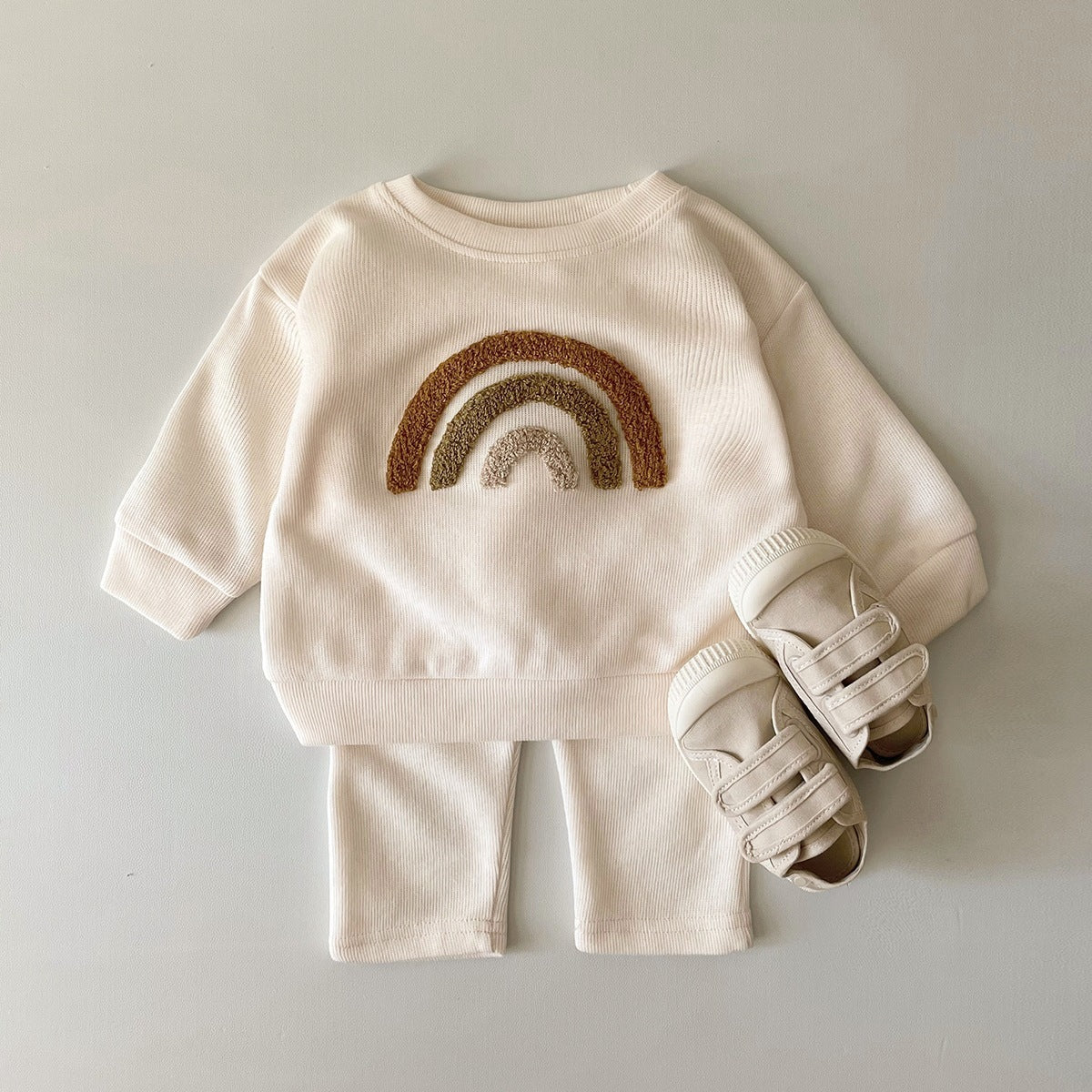 Keep your baby warm & stylish with this adorable two-piece outfit. Soft, breathable & perfect for all-day comfort!