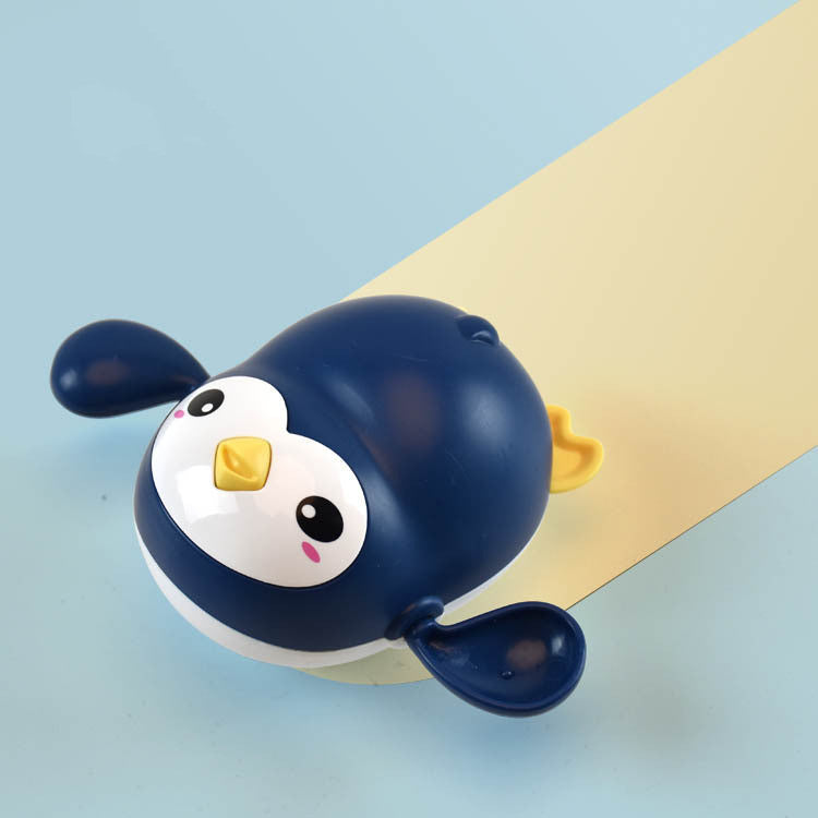  Make bath time fun with this wind-up penguin toy! No batteries needed, safe for toddlers, and perfect for water play.