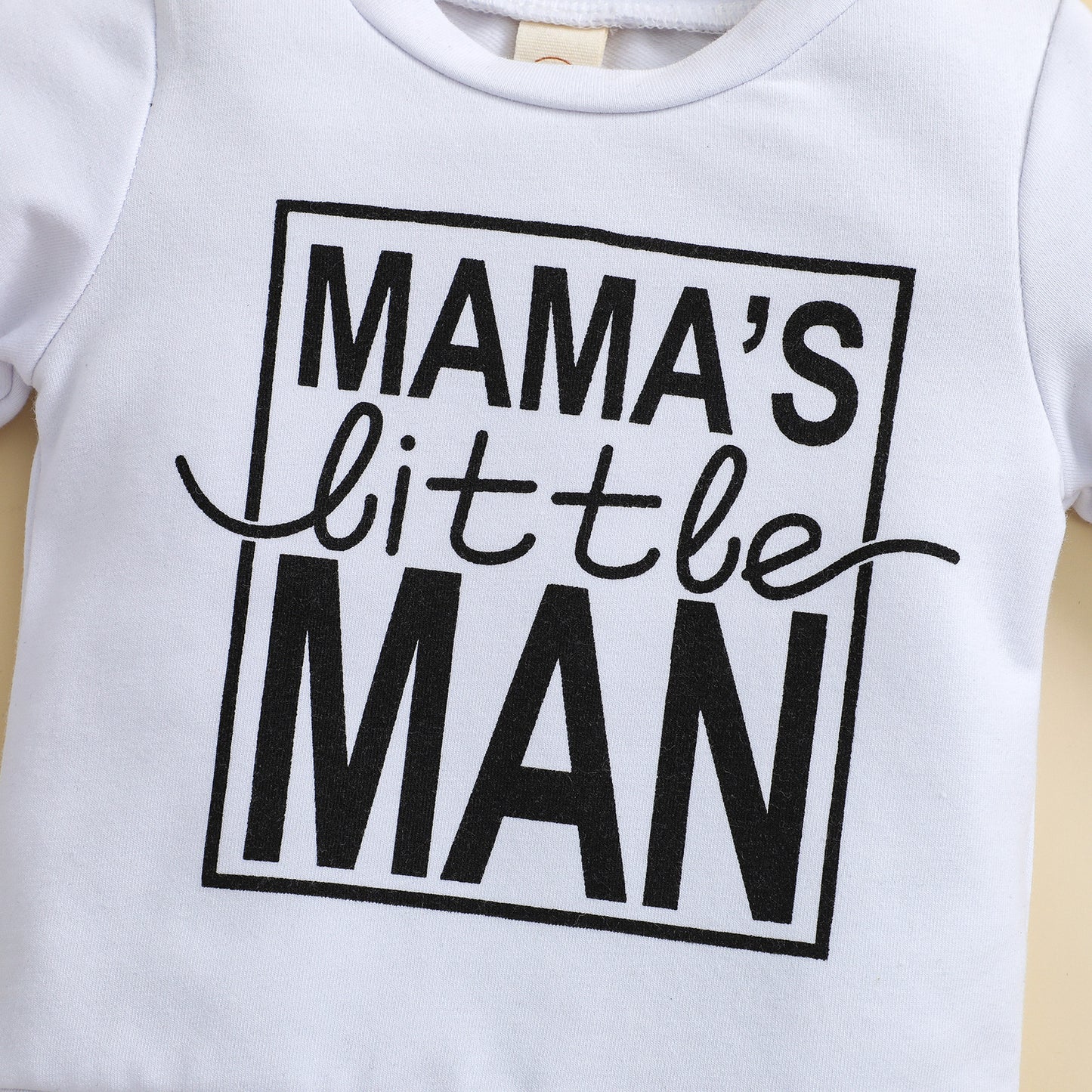 Keep your little one stylish & cozy with the Luxe "Mama’s Little Man" Cotton Sweatshirt! Soft, breathable & trendy, available in black, white & brown. 