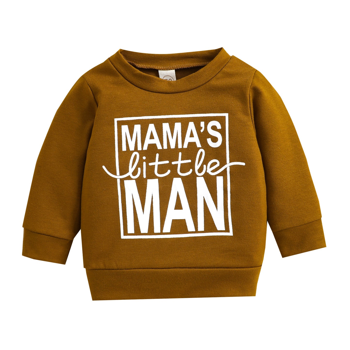 Keep your little one stylish & cozy with the Luxe "Mama’s Little Man" Cotton Sweatshirt! Soft, breathable & trendy, available in black, white & brown. 