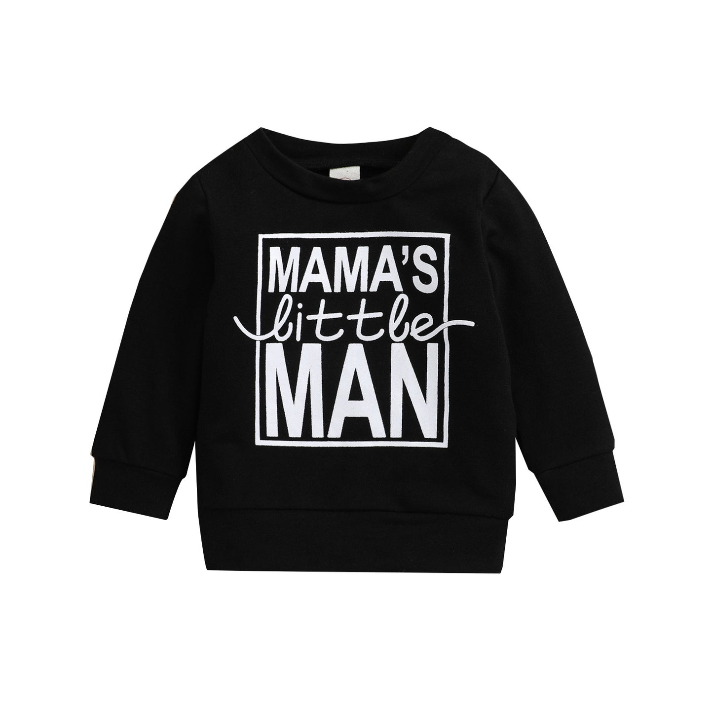 Keep your little one stylish & cozy with the Luxe "Mama’s Little Man" Cotton Sweatshirt! Soft, breathable & trendy, available in black, white & brown. 