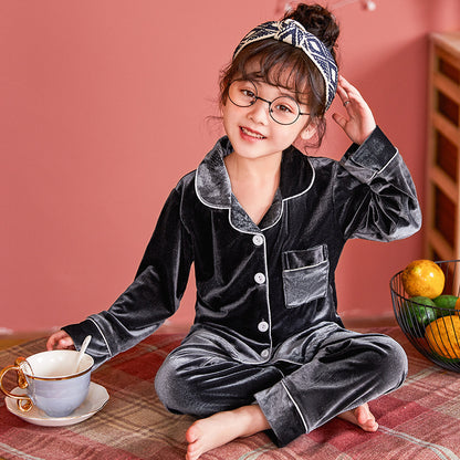 Elevate your child’s bedtime routine with our ultra-soft velvet pyjama set. Featuring breathable fabric, classic piping details, and a cozy fit. Perfect for stylish sleepwear!